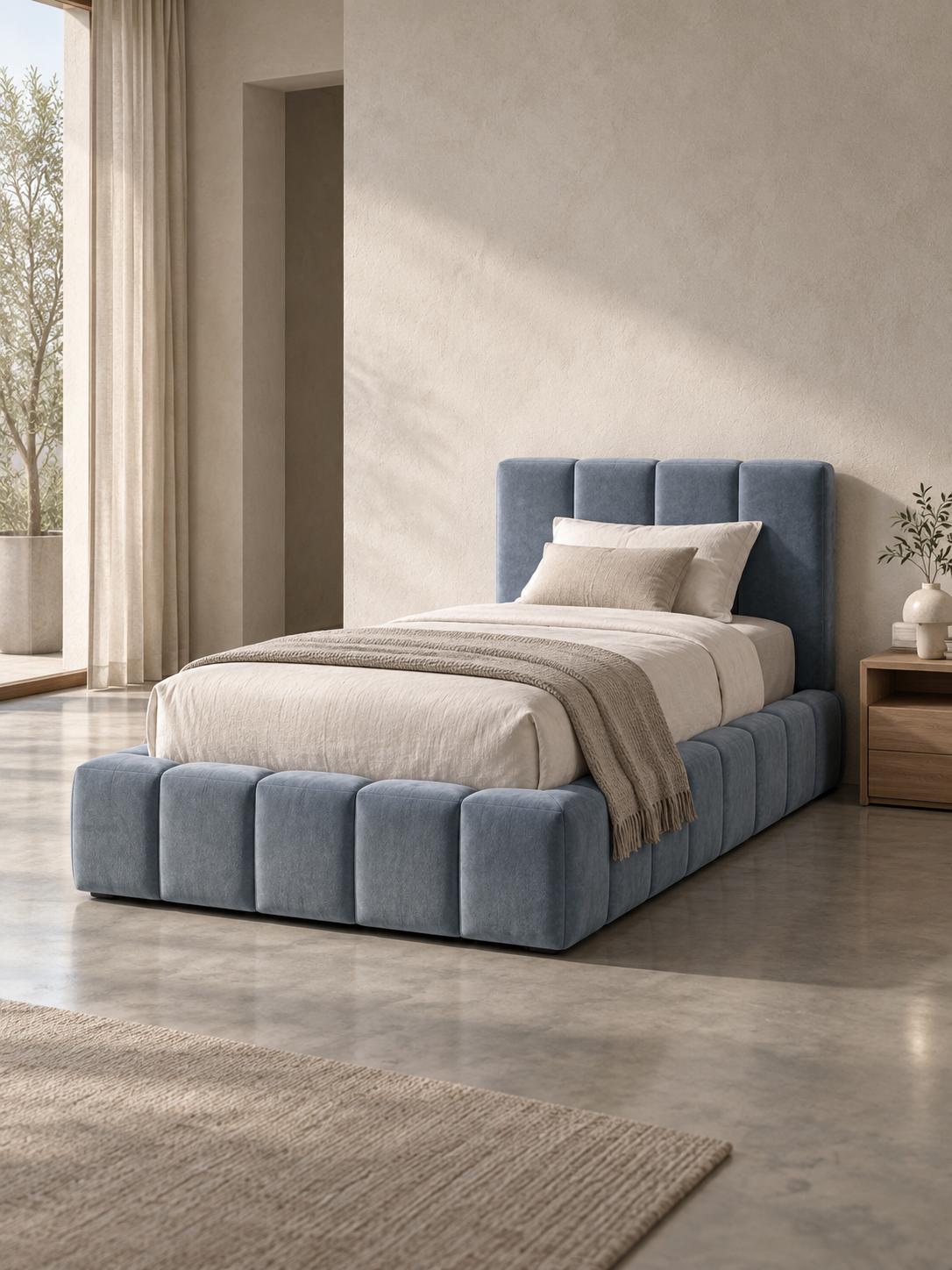 John Elegant Low Headboard Teddy Bed