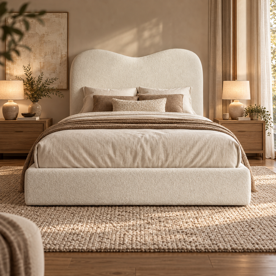 Mirage Elegant Tall Cloud Teddy Bed
