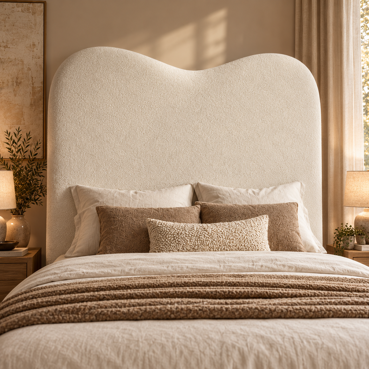 Mirage Elegant Tall Cloud Teddy Bed
