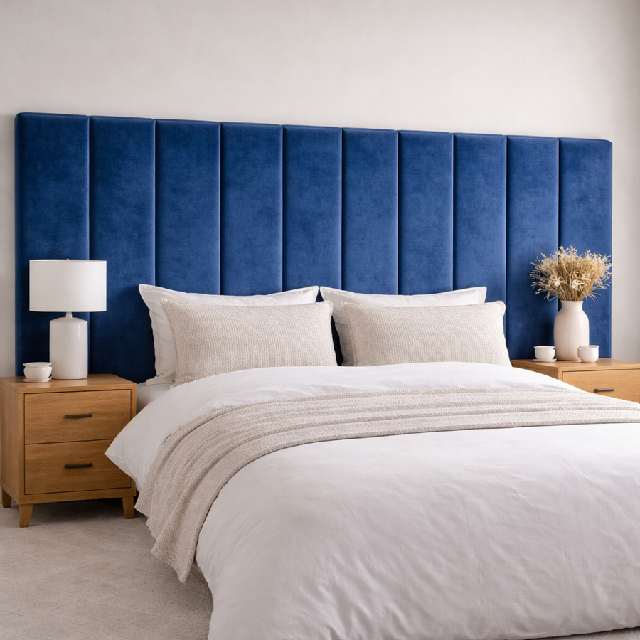Rhianna Padded Individual Upholstered Wall Panel Headboard