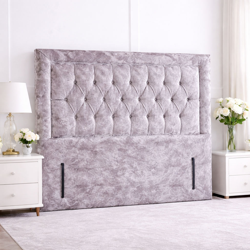 Salome Bumper Chesterfield Floor Standing Headboard
