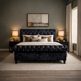 Andre Astoria Sleigh Chesterfield Bed