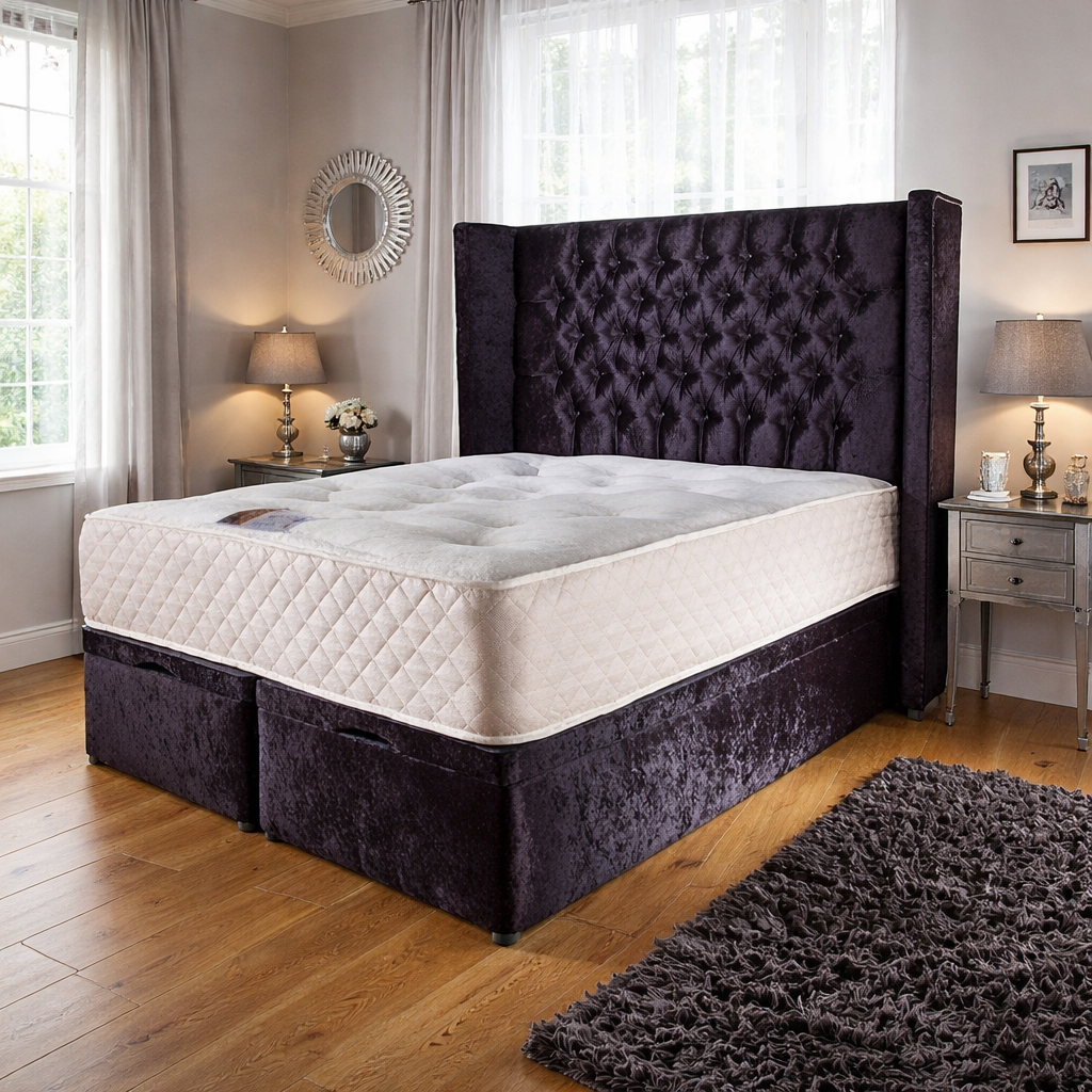 Jaasiel Classic Winged Headboard