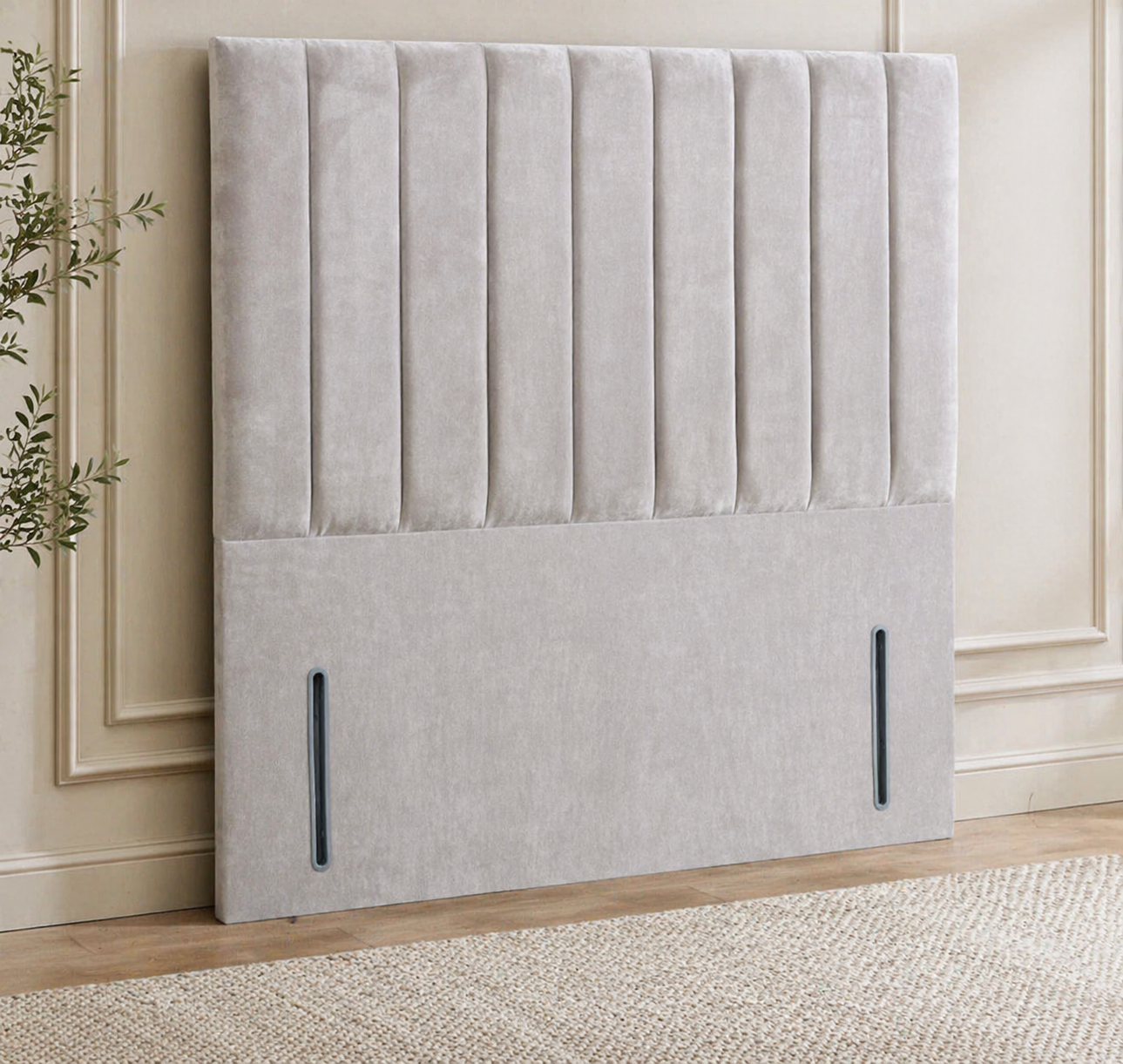 Pauline Vertical Line Floor Standing Headboard