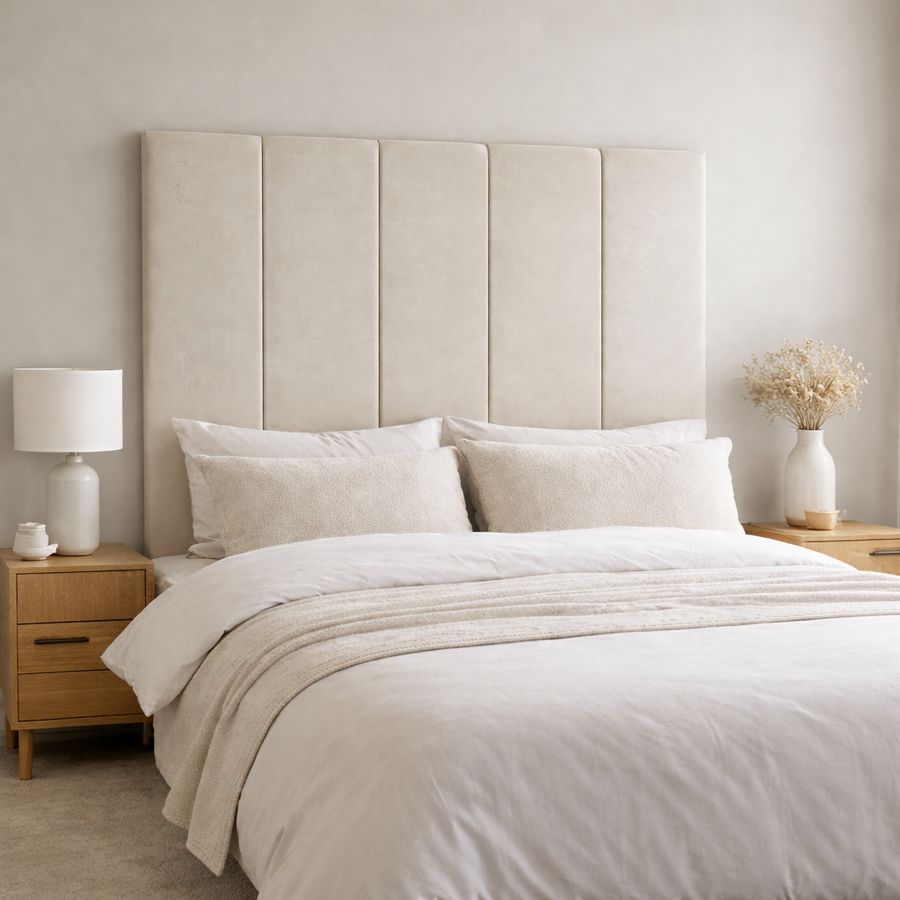 Rhianna Padded Individual Upholstered Wall Panel Headboard