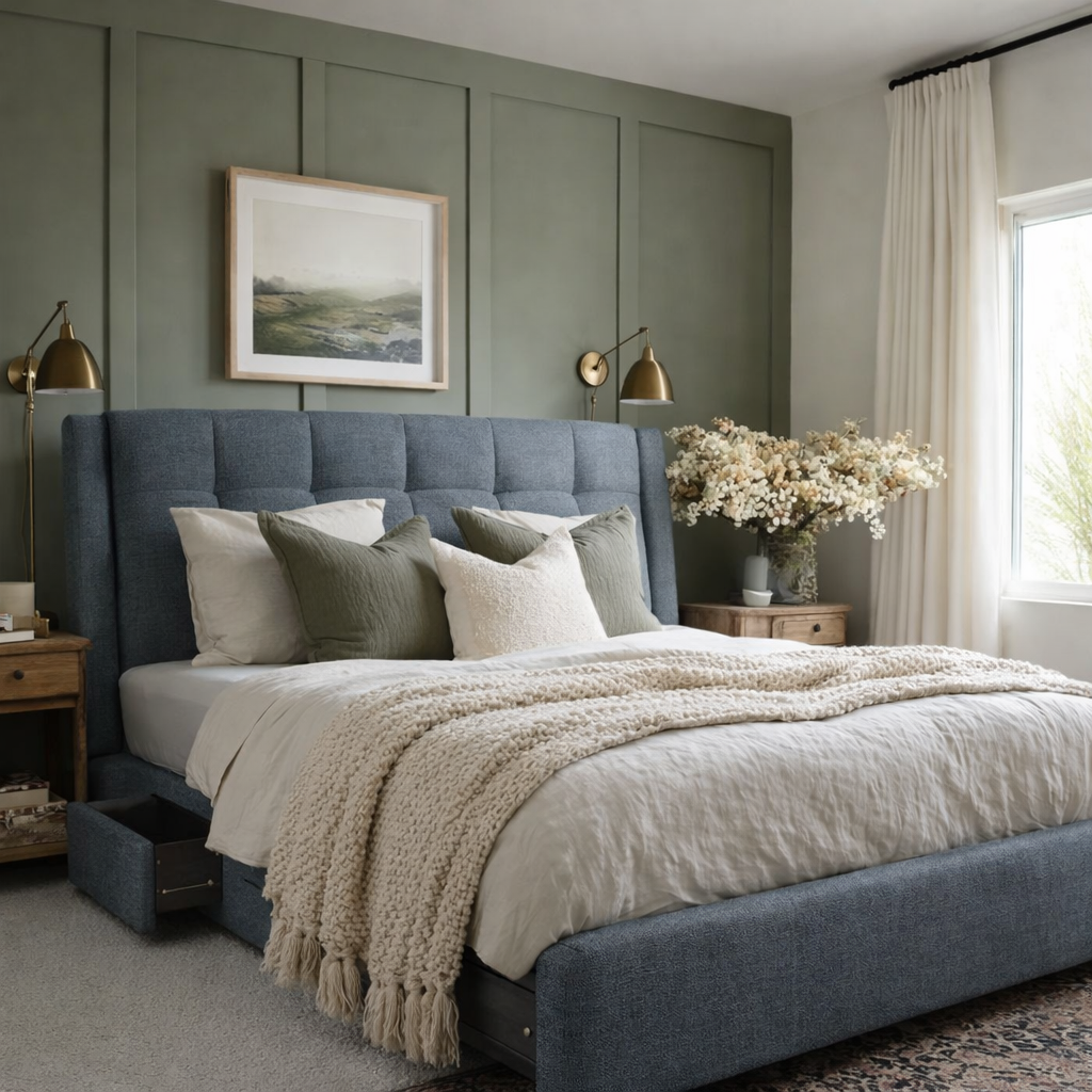Jaasiel Feliciano Upholstered Divan Bed