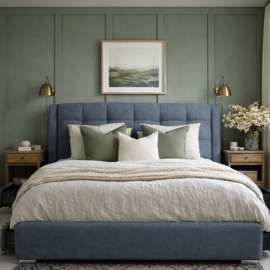 Jaasiel Feliciano Upholstered Divan Bed