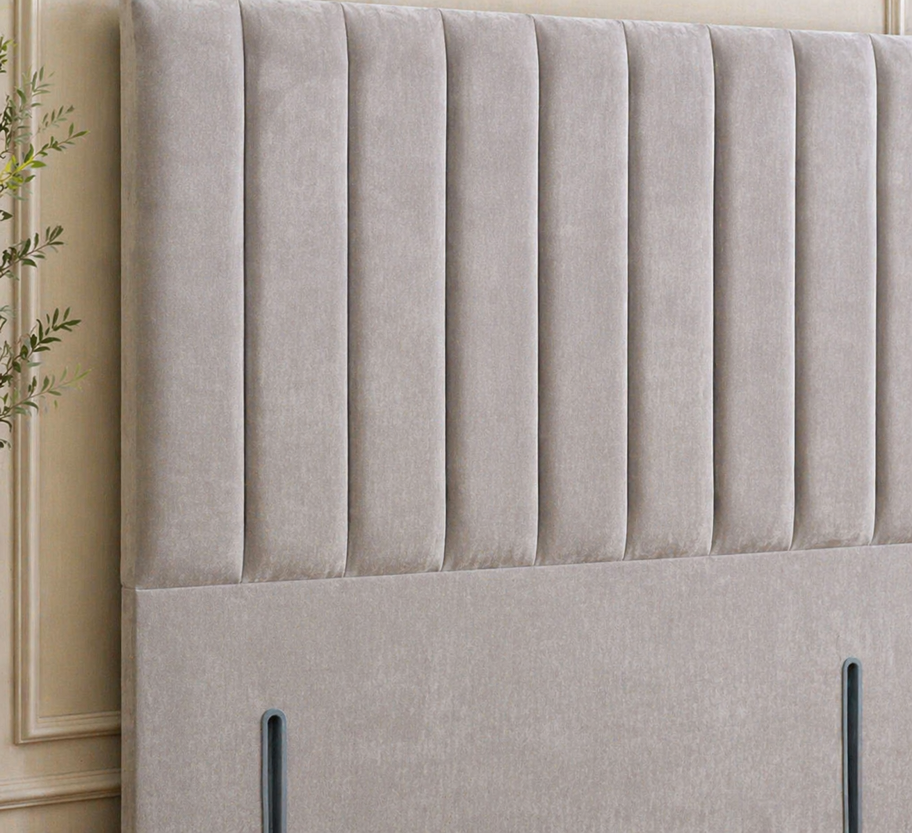 Pauline Vertical Line Floor Standing Headboard