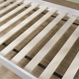 White Wooden Bunk Bed