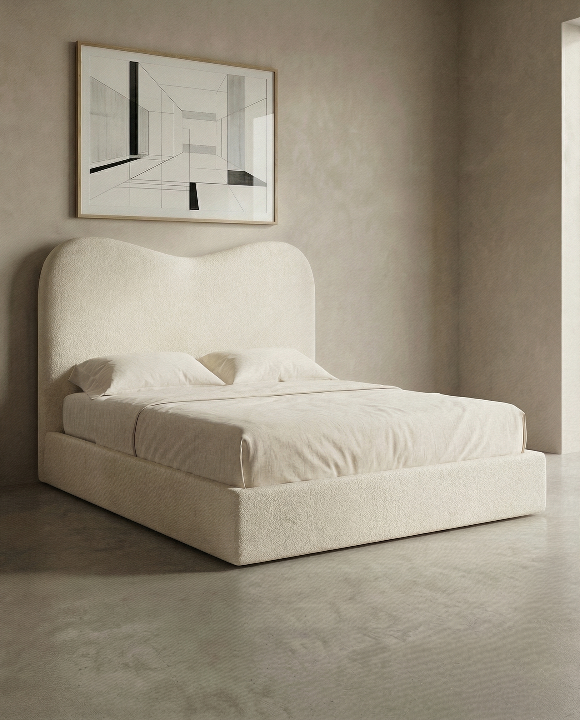 Mirage Elegant Tall Cloud Teddy Bed – British Furniture Shop 2026