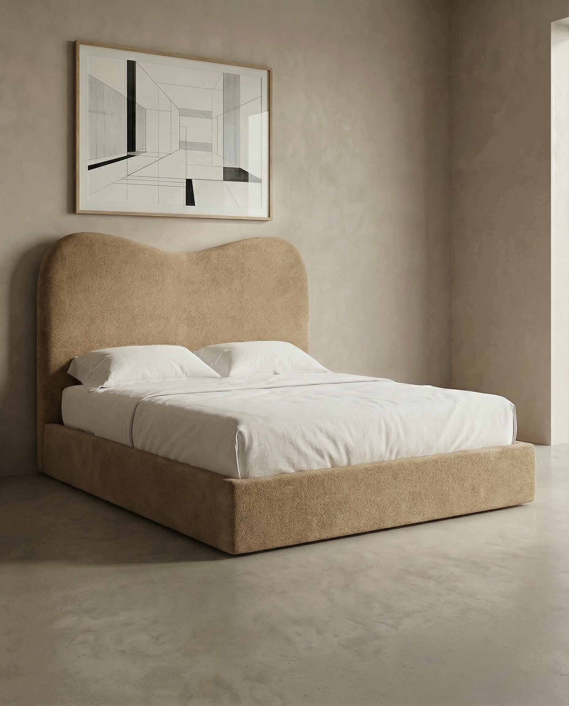 Mirage Elegant Tall Cloud Teddy Bed – British Furniture Shop 2026