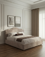 Salome Elegant Soft Upholstered Cloud Teddy Bed – British Furniture Shop 2026