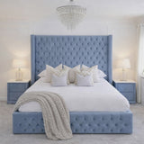 Andre Presidential Winged Chesterfield Bed