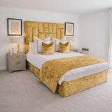 Ezra Labrinth Upholstered Bed