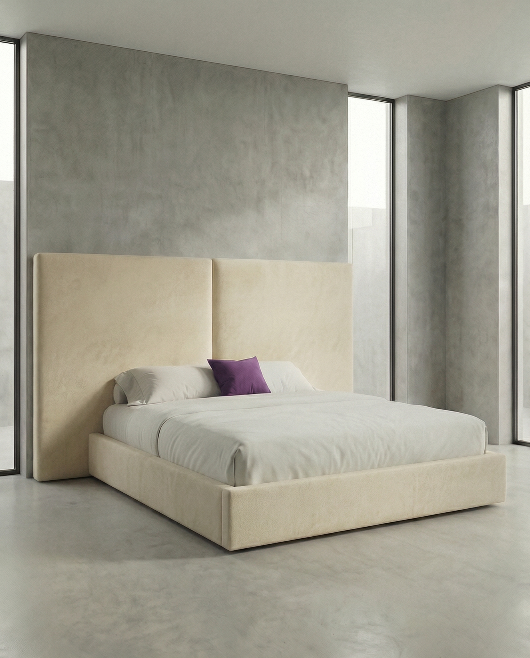Yvonne Elegant Statement Wide Headboard Bed – British Furniture Shop 2026
