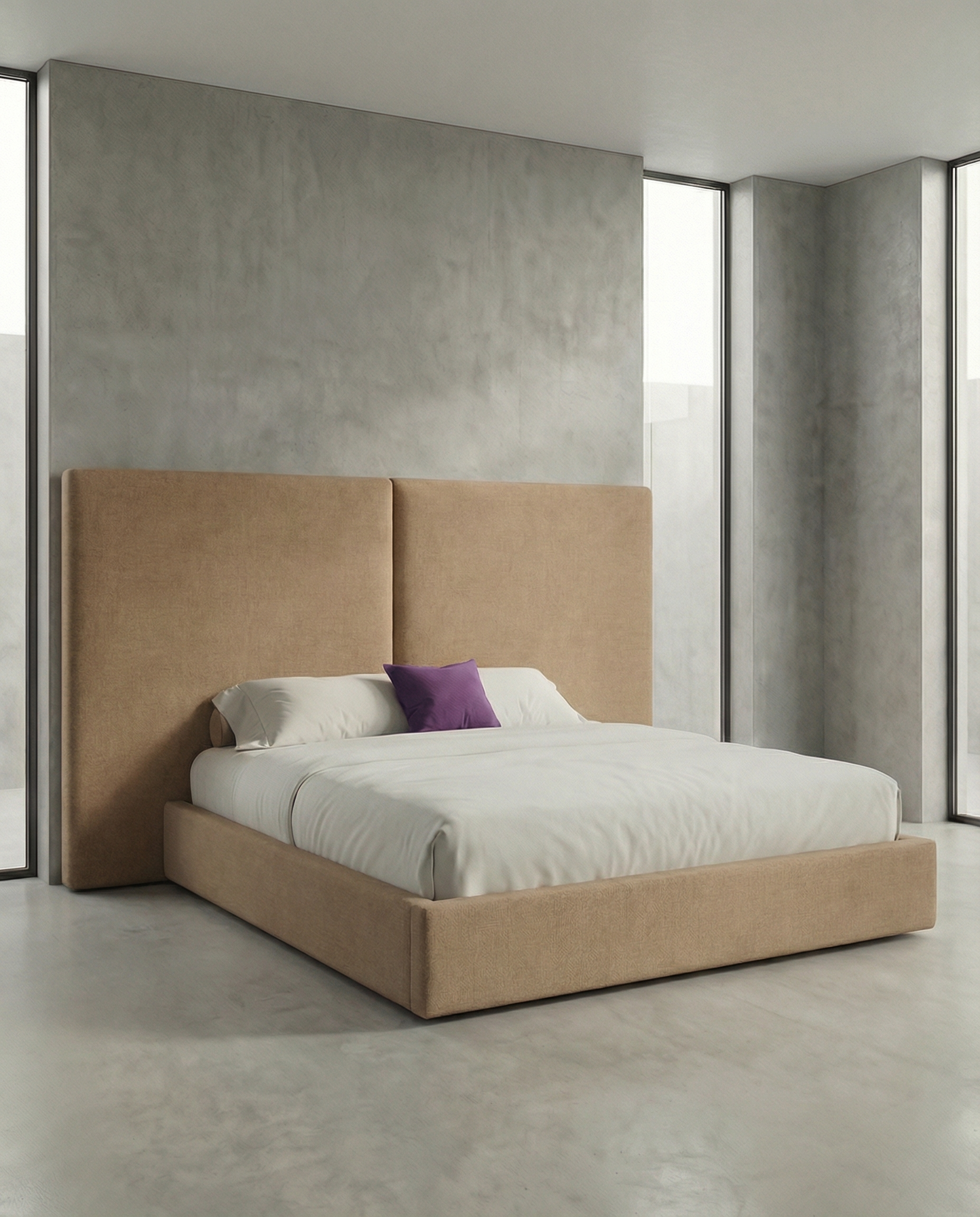 Yvonne Elegant Statement Wide Headboard Bed – British Furniture Shop 2026